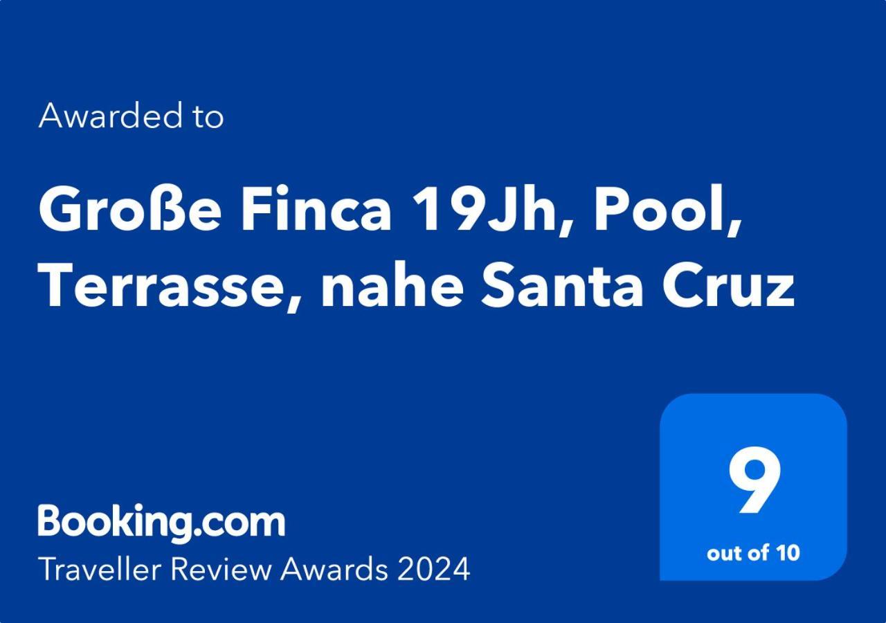Grosse Finca 19Jh, Pool, Terrasse, Nahe Santa Cruz Санта-Крус-де-ла-Пальма Екстер'єр фото